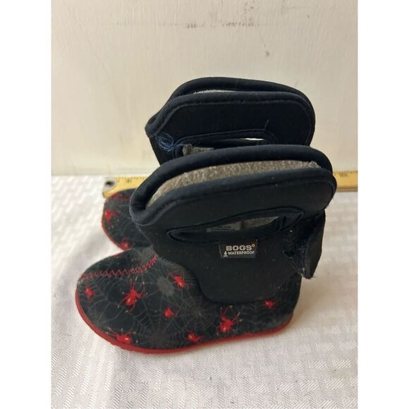 Bogs kids boots navy red spiders size 6 waterproof unisex - Picture 1 of 5